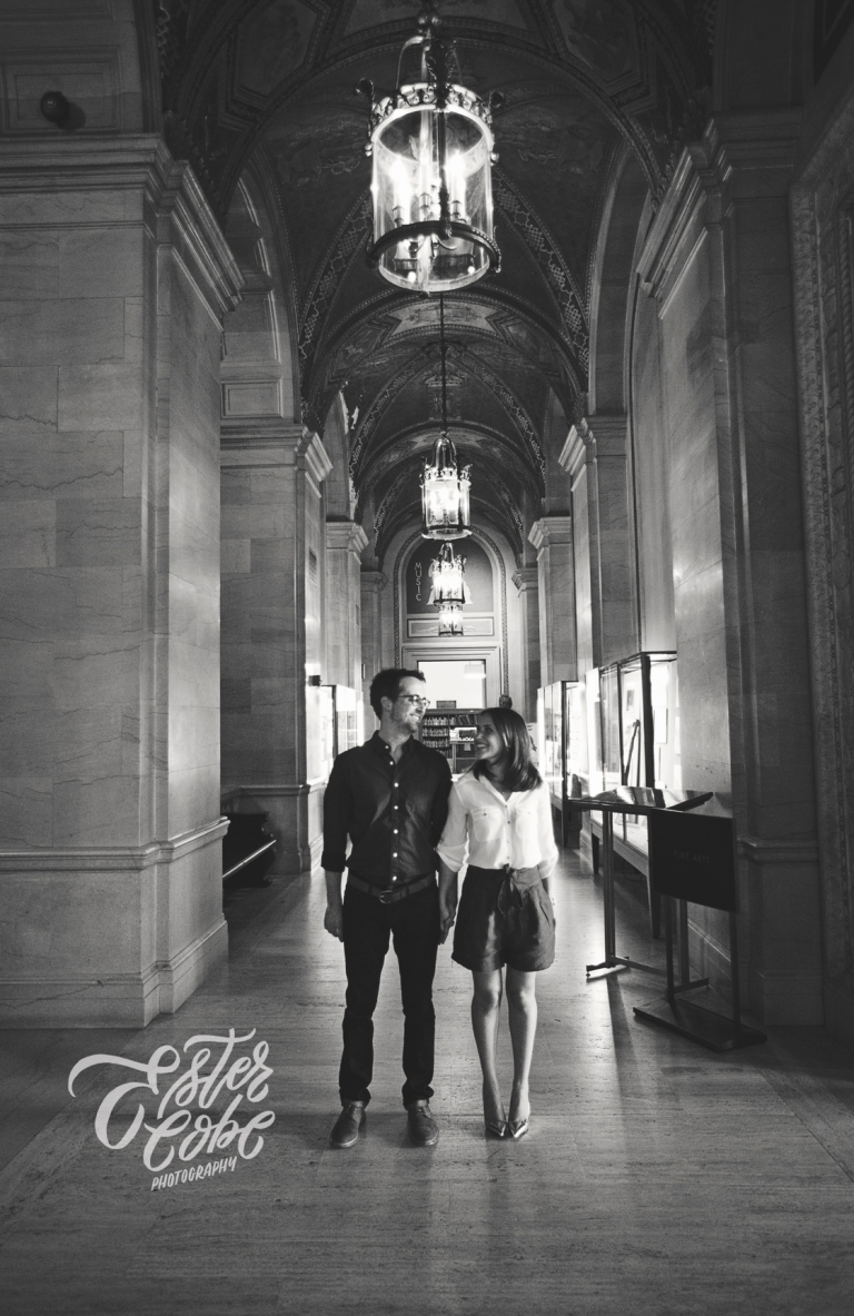 Detroit Public Library Engagement :: Ester Cobe Photography