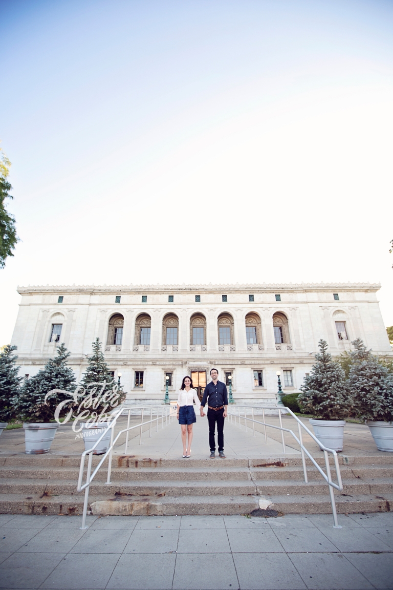 Detroit Public Library Engagement :: Ester Cobe Photography