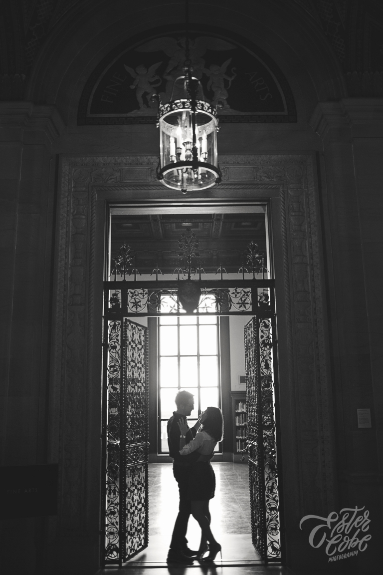 Detroit Public Library Engagement :: Ester Cobe Photography