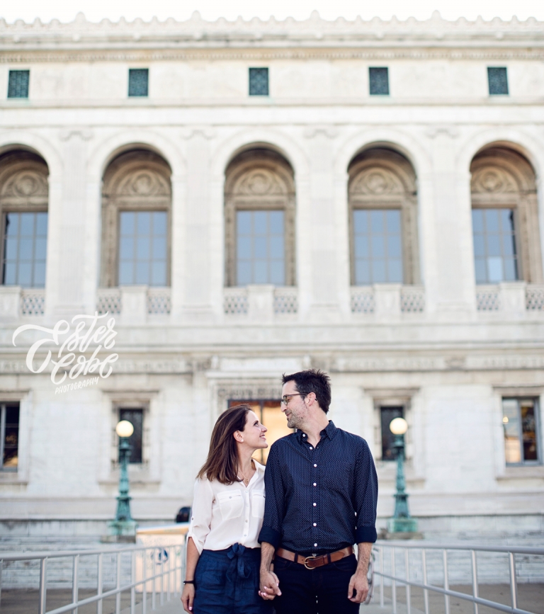 Detroit Public Library Engagement :: Ester Cobe Photography