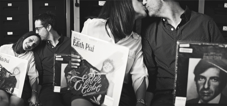 Music Library Detroit Public Library Engagement :: Ester Cobe Photography