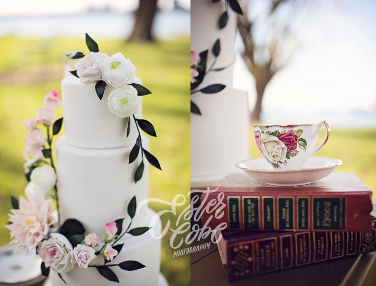 Spring Cake Tea party theme