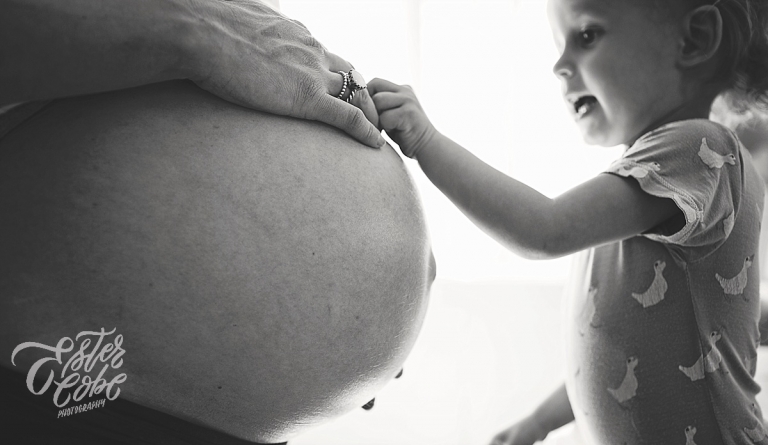 Ann Arbor Maternity Photographer Belly Curiosity