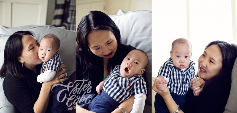 Mother and infant images by Ester Cobe Photography 