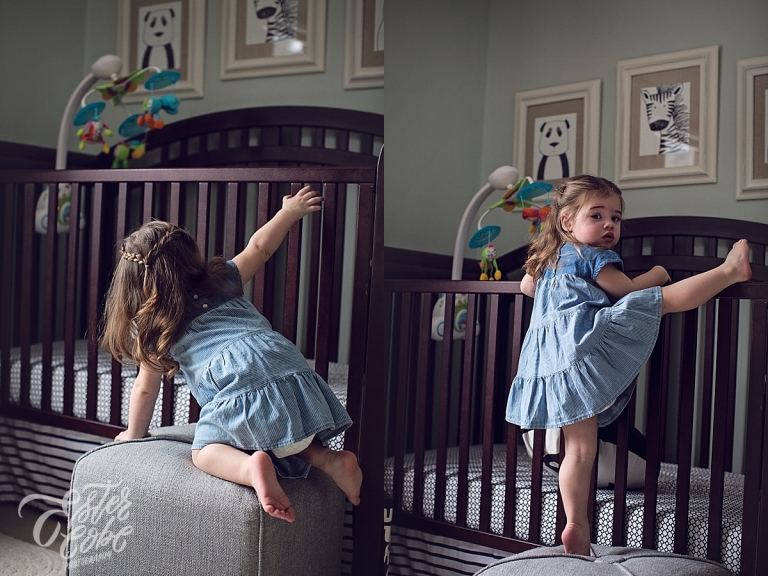 My old Crib Newborn in Home Photography