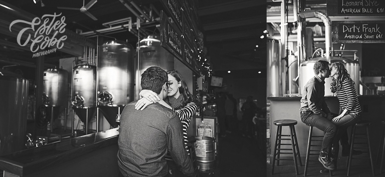 Cold Weather Engagement Local Brewery