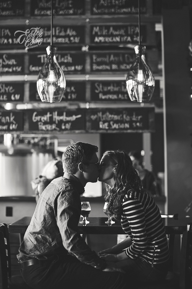 Cold Weather Engagement Local Brewery