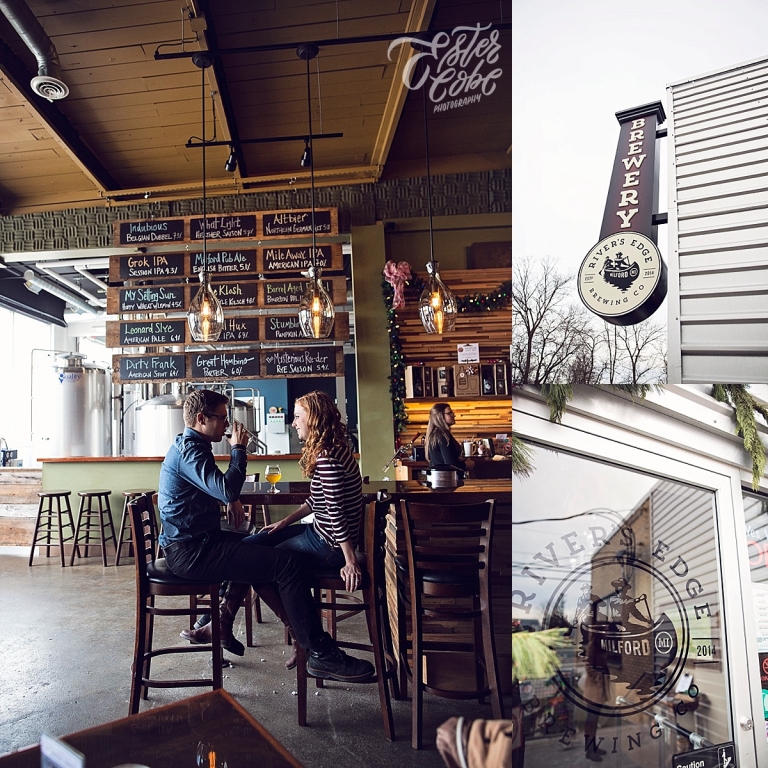 Cold Weather Engagement Local Brewery