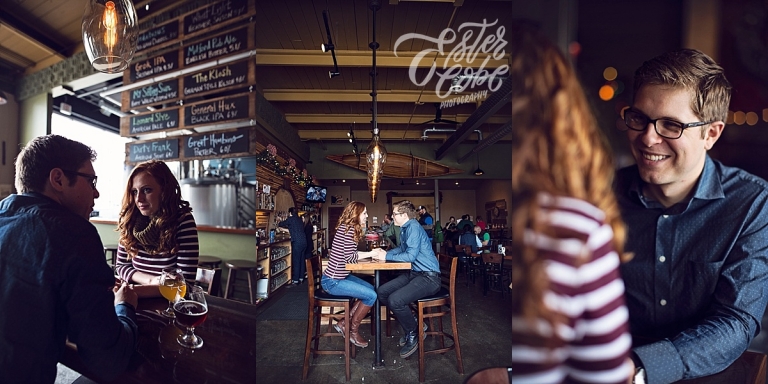 Cold Weather Engagement Local Brewery