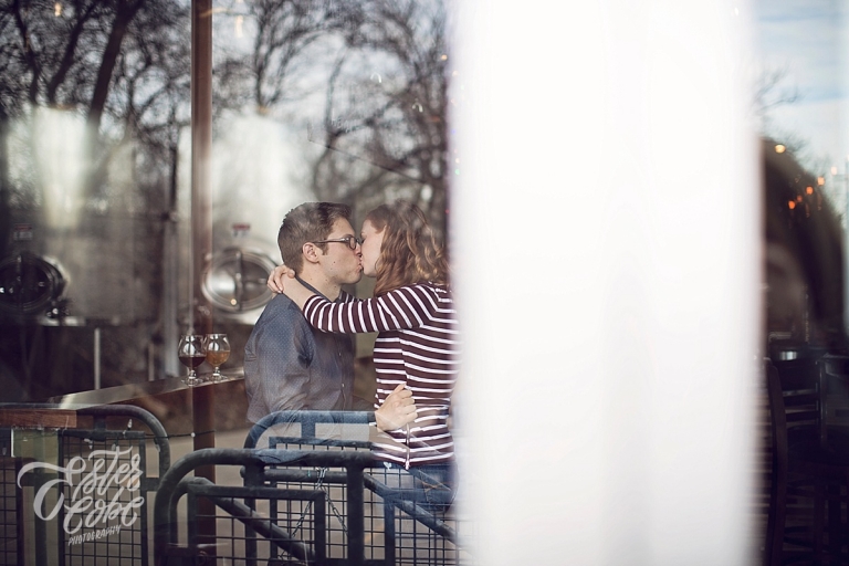 Cold Weather Engagement Local Brewery