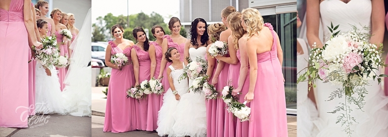 Bridal Party in Pink