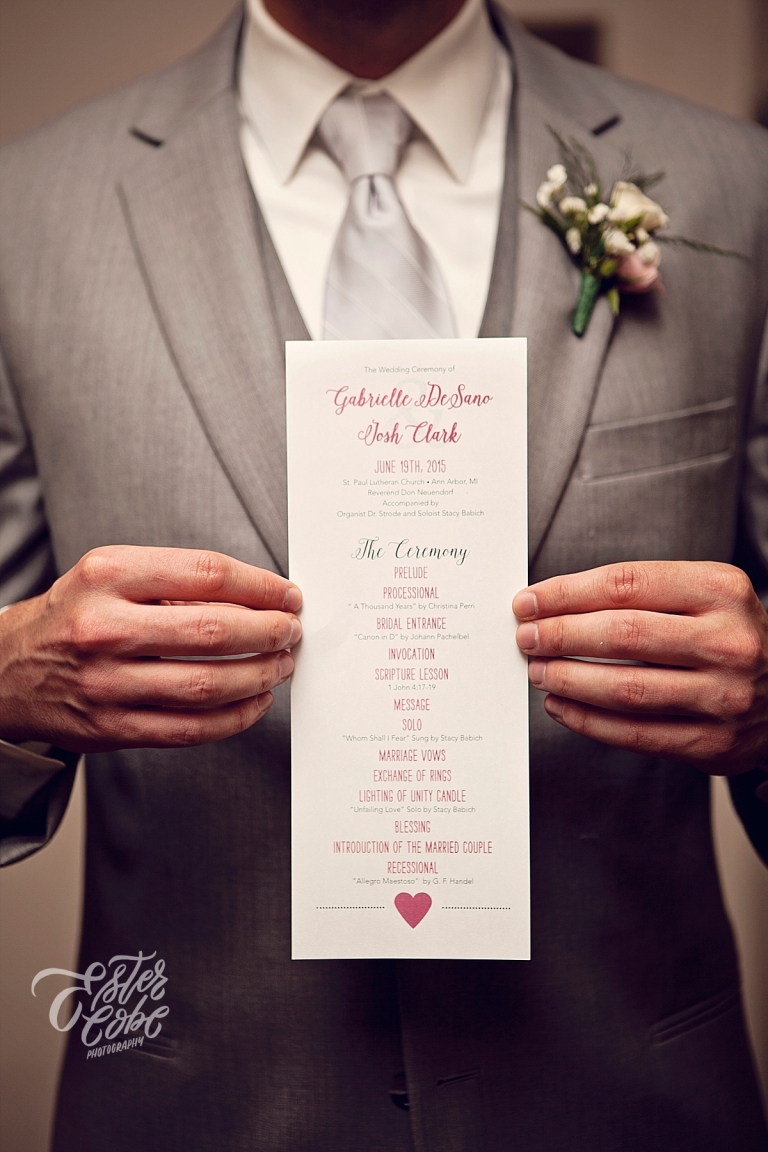 Wedding Program