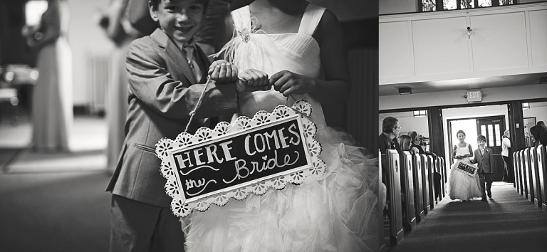 Here comes the Bride Sign