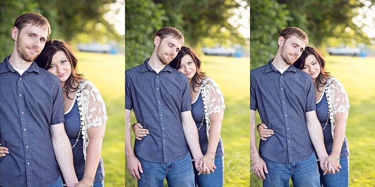 Downtown Howell Michigan Engagement