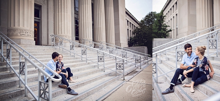 Angel Hall Engagement Session Ann Arbor