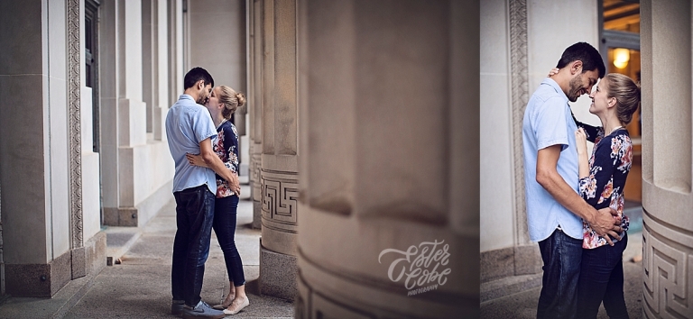 Posing Engagement Session Ann Arbor