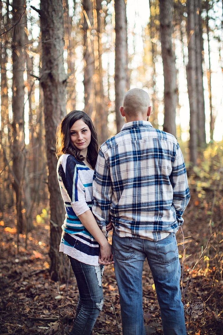 Fall Engagement Photography