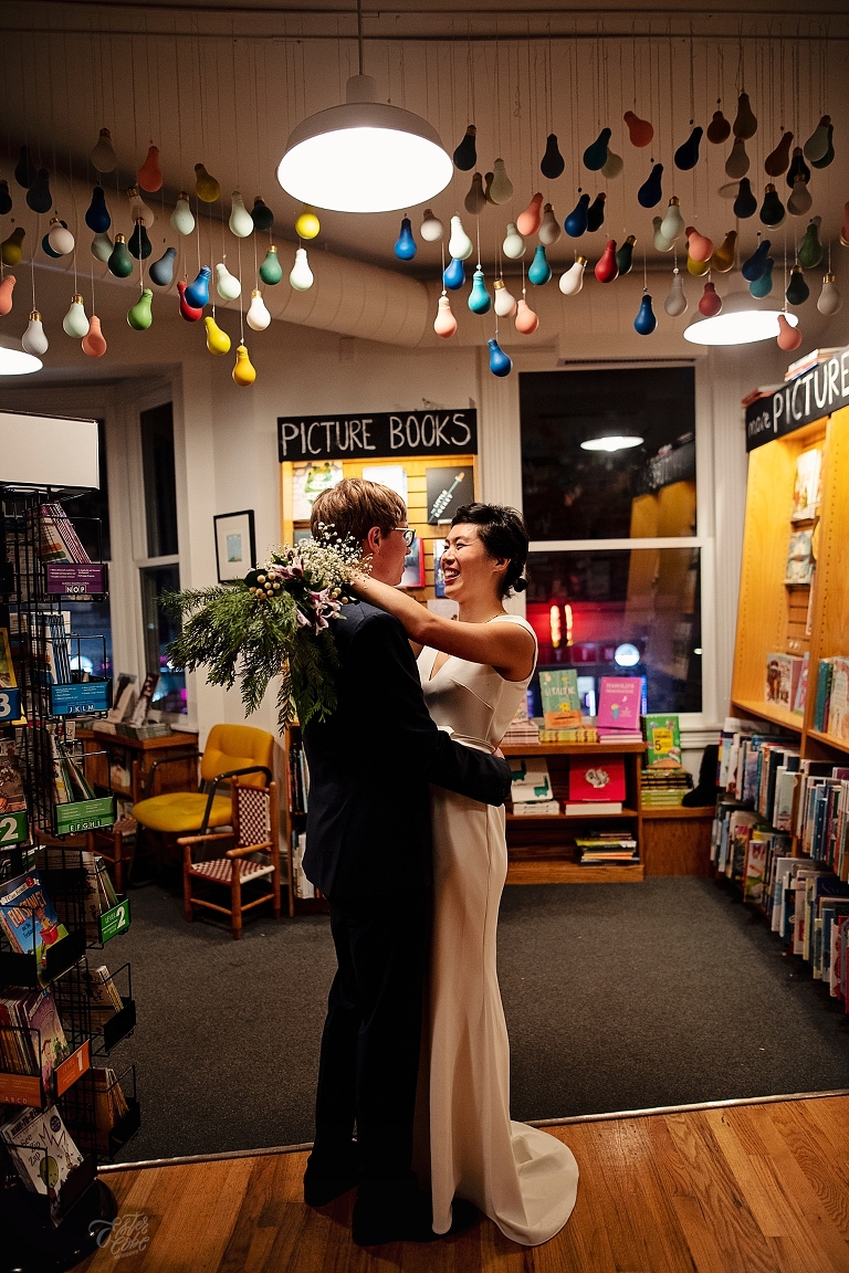 Ester Cobe Photography, Ann Arbor and Detroit Wedding Photographer, Intimate wedding, candid photographer, Winter Wedding, Literati Bookstore, Downtown Ann Arbor