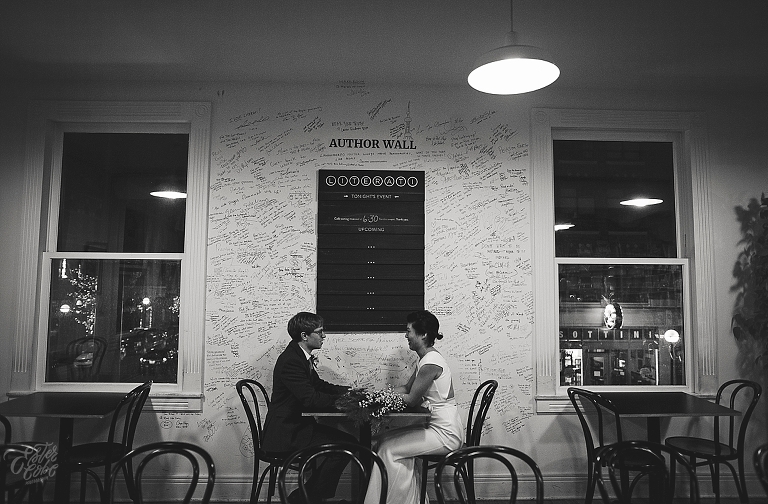 Ester Cobe Photography, Ann Arbor and Detroit Wedding Photographer, Intimate wedding, candid photographer, Winter Wedding, Literati Bookstore, Downtown Ann Arbor