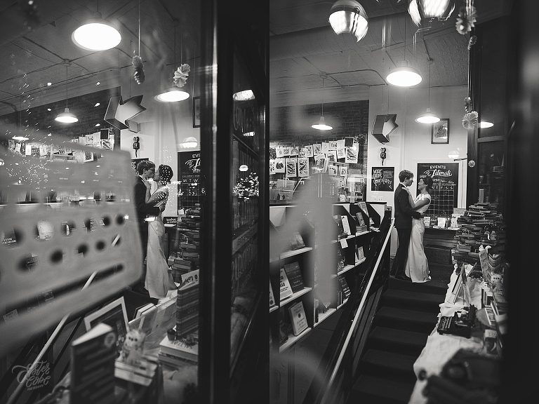 Ester Cobe Photography, Ann Arbor and Detroit Wedding Photographer, Intimate wedding, candid photographer, Winter Wedding, Literati Bookstore, Downtown Ann Arbor