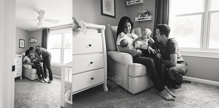 Michigan Newborn Photographer, Newborn Photography, Lifestyle photographer, Newborn at home, Candid photographer, Nursery
