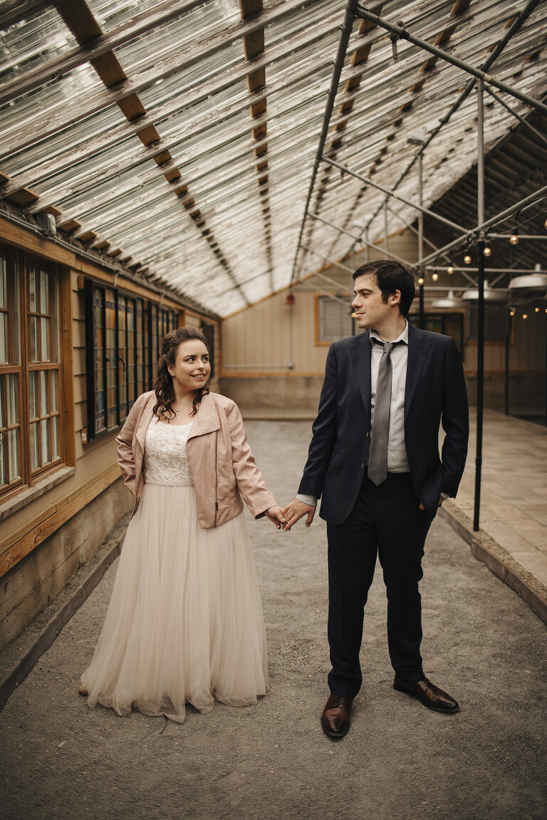 Detroit Editorial Wedding Photographer, Bridal Couple