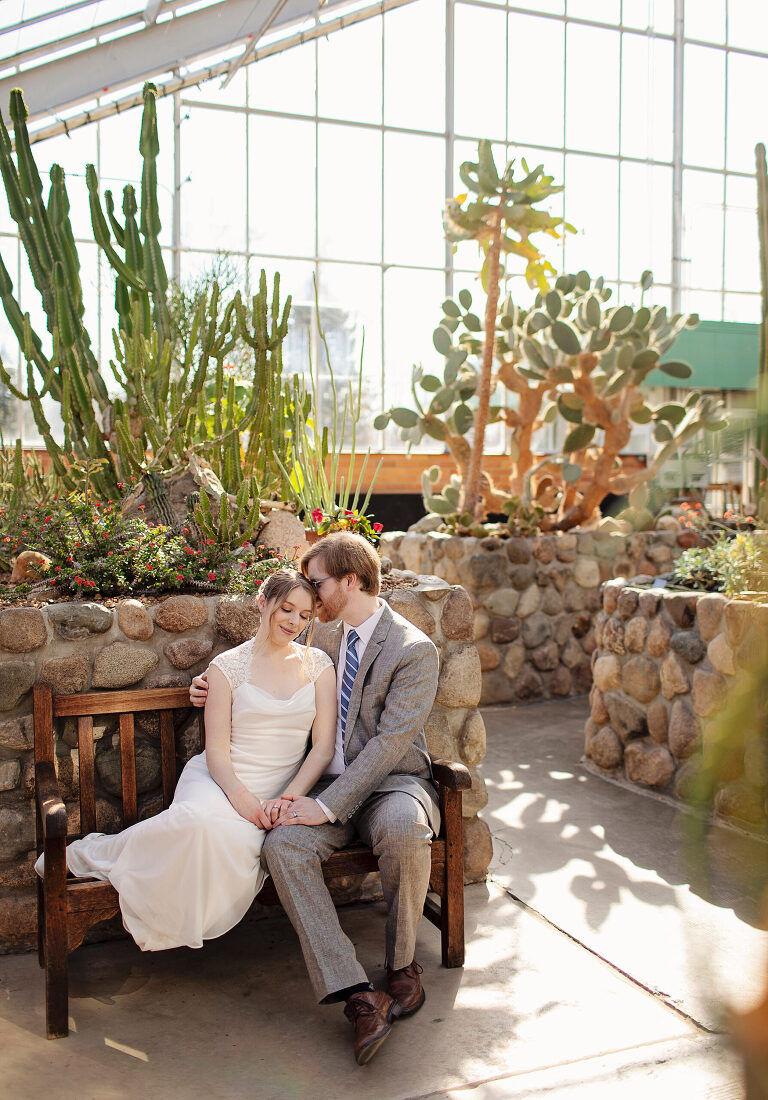 Cactus Botanical Garden Wedding