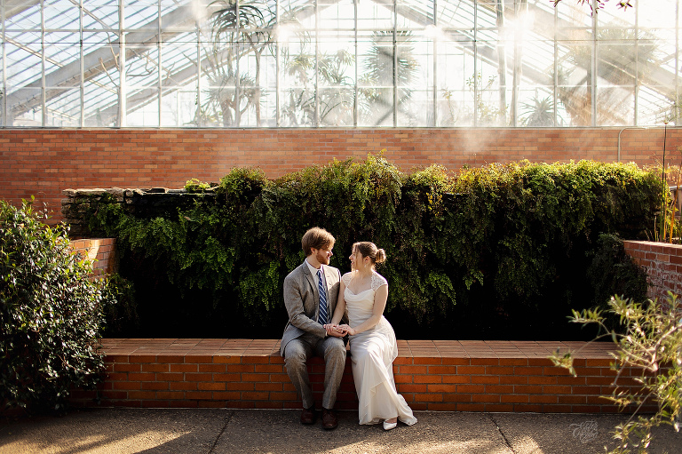 Winter Matthaei Botanical Engagement Session 