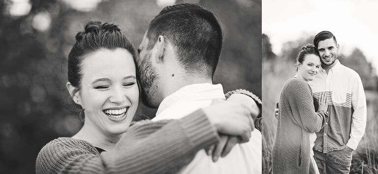 Spring Engagement in Dexter Michigan, 2020 Wedding in Ann Arbor, Engagement session in the park, candid images