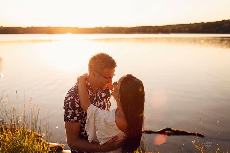 Michigan Engagement session in June
