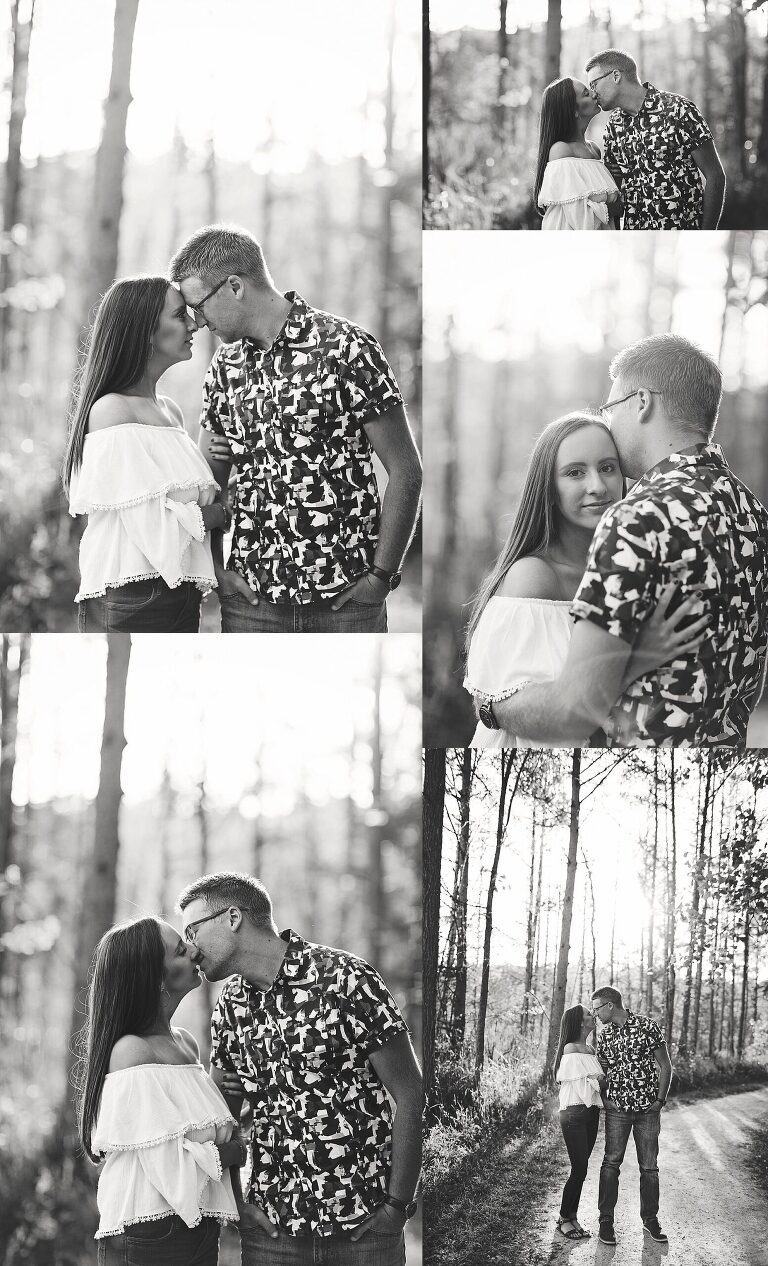 Romantic Ann Arbor Engagement