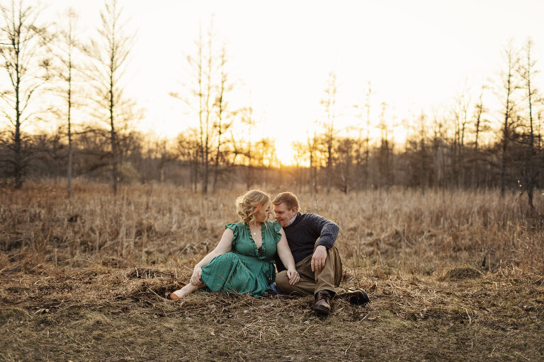 Documenting love at engagement session